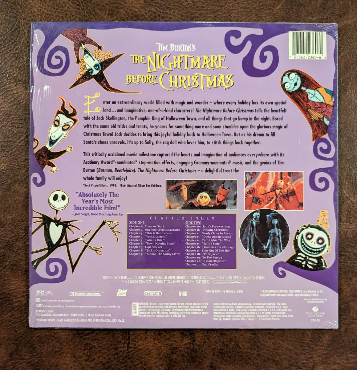 Nightmare Before Christmas [LaserDisc] – Carey's Emporium