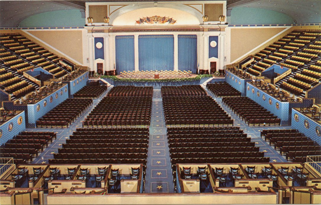 DAR Constitution Hall, Auditorium, Washington, DC [Postcard] – Carey's ...