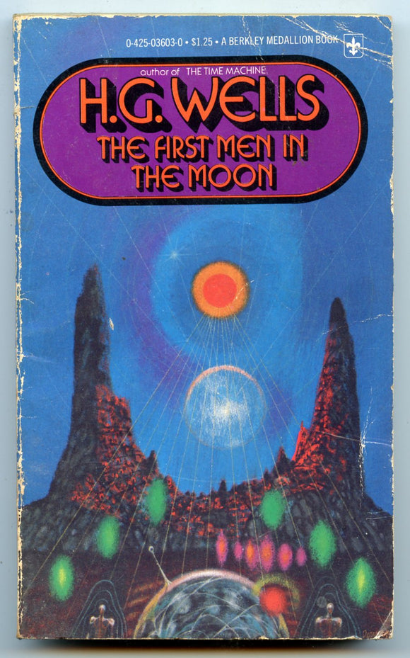 First Men in the Moon, by H. G. Wells
