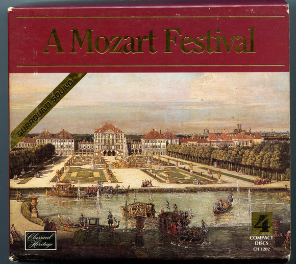 A Mozart Festival, 4 CD Set [CD]