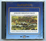 Brandenburg Concertos No. 4-6, by Johann Sebastian Bach [CD]