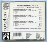 Brandenburg Concertos No. 4-6, by Johann Sebastian Bach [CD]
