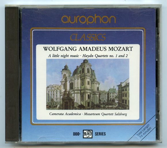 A Little Night Music, Haydn Quartets no. 1 and 2, by Wolfgang Amadeus Mozart [CD]