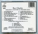 Greatest Country and Western Hits, by Ray Charles [CD]