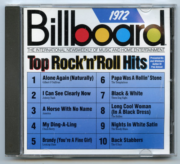 1972 Billboard Top Rock 'n' Roll Hits [CD]