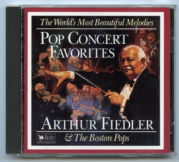 Pop Concert Favorites, by Arthur Fiedler & The Boston Pops [CD]