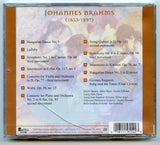 Johannes Brahms, Classical Masterpieces of the Millennium No. 10 [CD]
