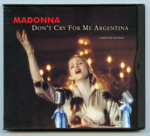 Don't Cry For Me Argentina, by Madonna [CD]