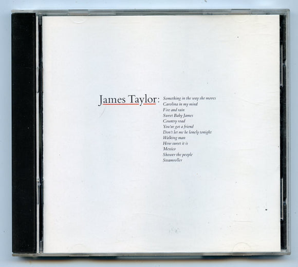Greatest Hits, by James Taylor [CD]