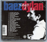 Baez Sings Dylan, by Joan Baez [CD]