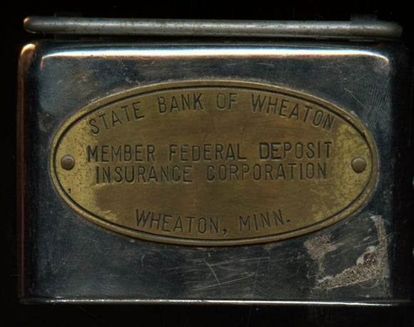 Wheatron, MN, Container Bank, The State Bank of Wheaton