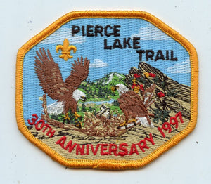 Pierce Lake Trail, 30th Anniversary, 1991 [Patch]