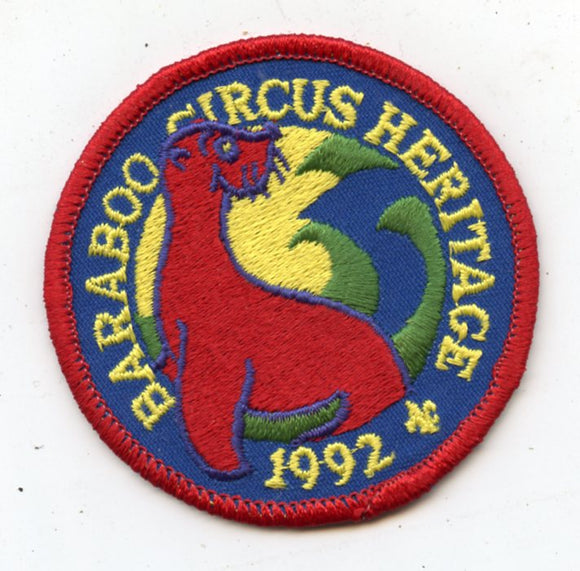Baraboo Circus Heritage 1992 [Patch]