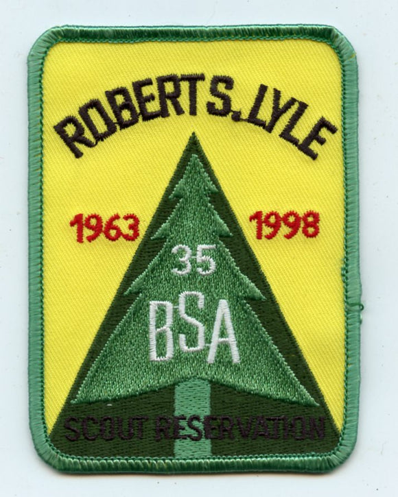 Robert S. Lyle, 1963-1998, 35 BSA [Patch]