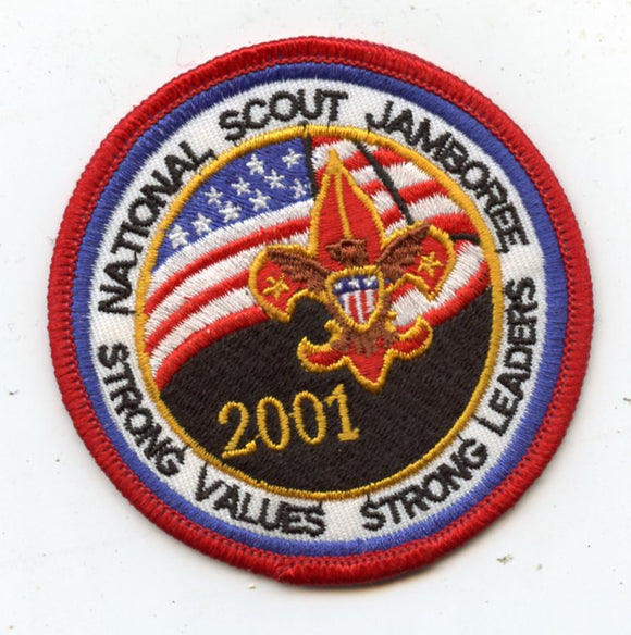 National Scout Jamboree 2001, Strong Values Strong Leaders [Patch]