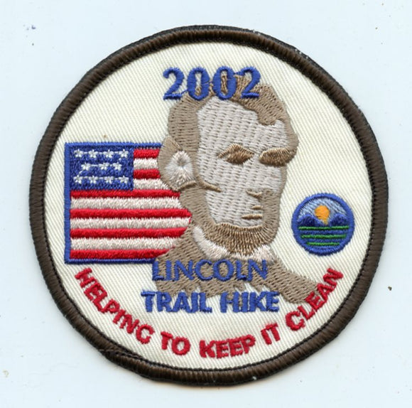 Lincoln Trail Hike 2001, Helping to Keep it Clean [Patch]