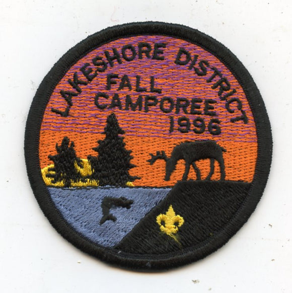 Lakeshore District Fall Camporee 1996 [Patch]