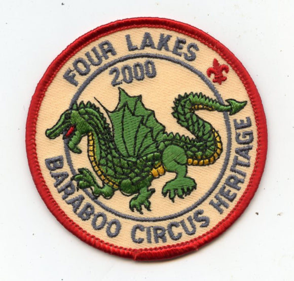 Baraboo Circus Heritage 2000 Four Lakes [Patch]