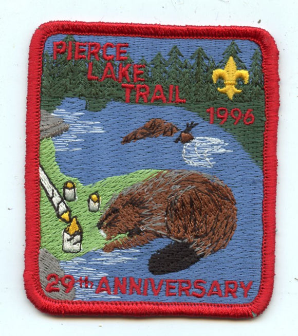 Pierce Lake Trail 1996 29th Anniversary [Patch]