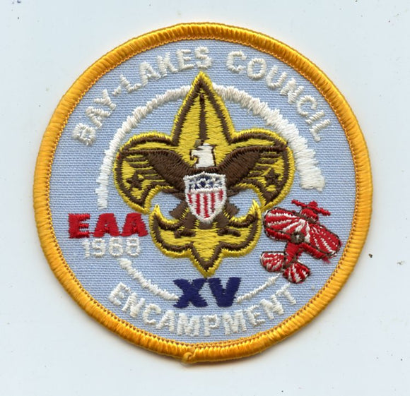 Bay-Lakes Council EAA 1968 XV Encampment [Patch]