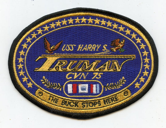 USS Harry S Truman CVN 75, The Buck Stops Here [Patch]