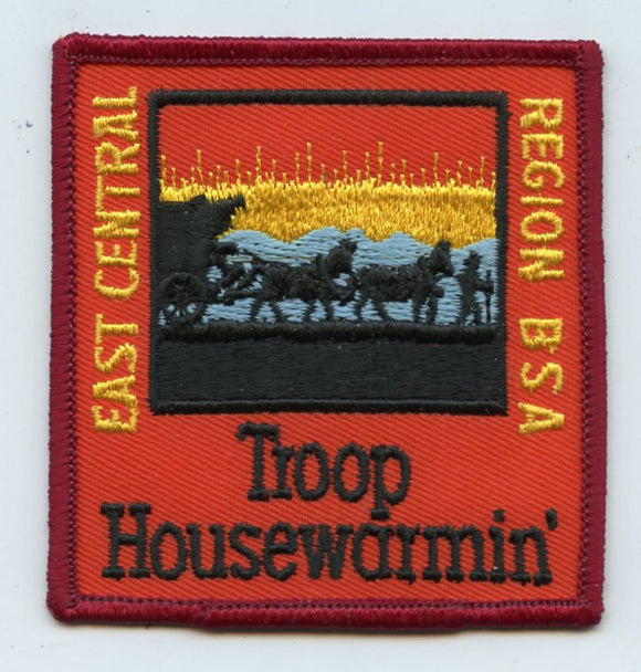 East Central Region BSA, Troop Housewarmin' [Patch]