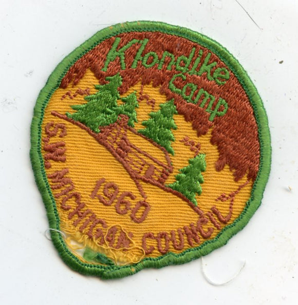 Klondike Camp, SW Michigan Council, 1960 [Patch]