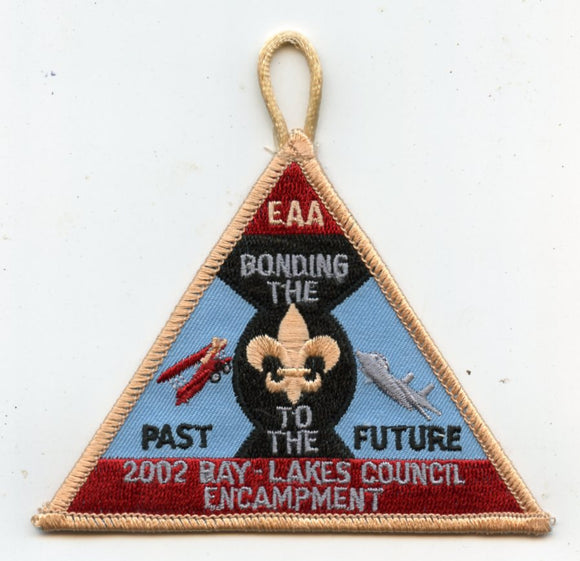 EAA 2002 Bay-Lakes Council Encampment, Bonding the Past to the Future [Patch]