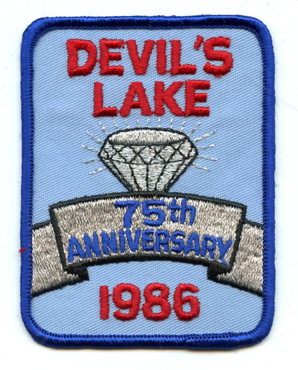 Devil's Lake 75th Anniversary, 1986 [Patch]