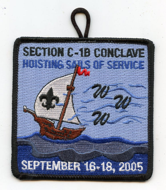Section C-18 Conclave, WWW, September 16-18 2005, Hoisting Sails of Service [Patch]