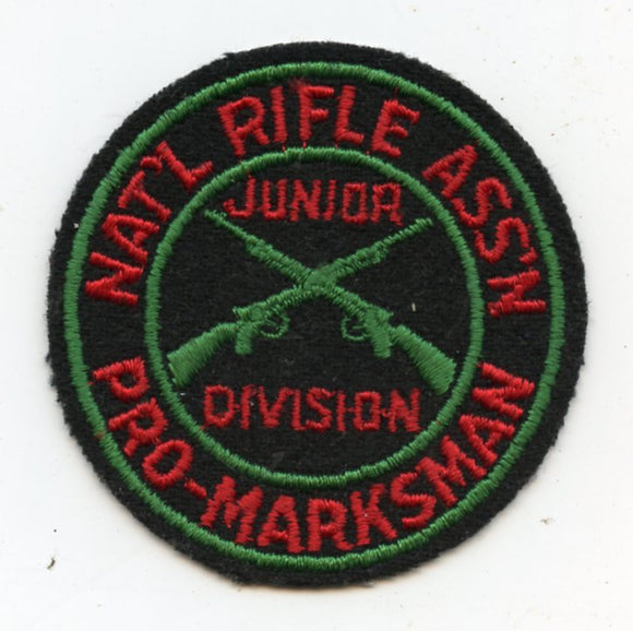 National Rifle Association, Pro-Marksman, Junior Division [Patch]