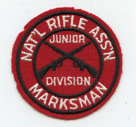 National Rifle Association, Marksman, Junior Division [Patch]
