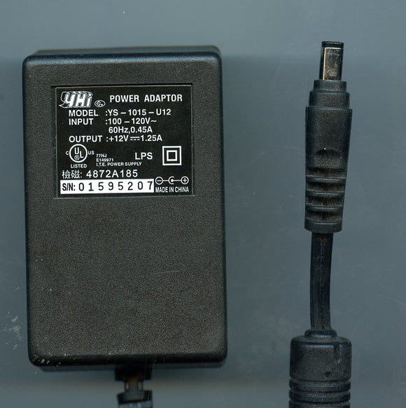 YHI AC Adapter YS-1015-U12