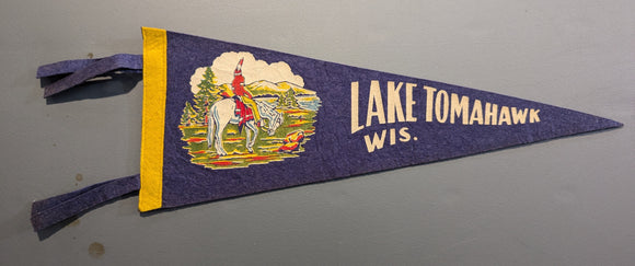 Lake Tomahawk WI Souvenir [Pennant]