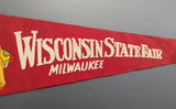 Wisconsin State Fair, MIlwaukee, WI Souvenir  [Pennant]