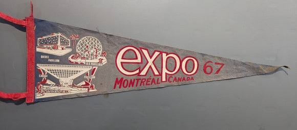 Expo 67 Montreal Canada Souvenir  [Pennant]