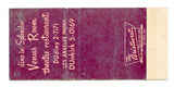 New Frontier Hotel, Las Vegas, NV [Matchbook Cover]