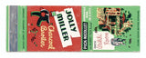 Jolly Miller Charcoal Broiler, Pick-Nicollet, Minneapolis, MN [Matchbook Cover]