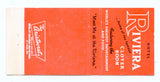 Riviera Hotel, Las Vegas, NV [Matchbook Cover]