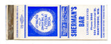 Sherman's Bar, Manitowoc, WI [Matchbook Cover]
