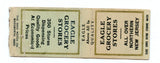 Eagle Grocery Stores, NJ [Matchbook Cover]