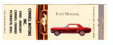 Cornell Motors, Inc., Plymouth, WI [Matchbook Cover]