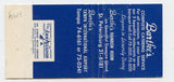 Bartke's Rainbow Room, Tampa International Airport, Tampa, FL [Matchbook Cover]
