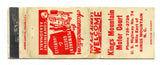 Kings Mountain Motor Court, Kings Mountain, NC [Matchbook Cover]