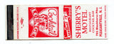 Sherry's Motel, Pleasantville, NJ [Matchbook Cover]