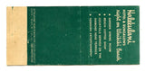 Halekulani Hotel and Bungalows, Waikiki Beach, Honolulu, HI [Matchbook Cover]