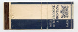 de Bourgogne & Montana Hotel, Paris, France [Matchbook Cover]