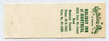 Holiday Inn of Montreal, Canada [Matchbook Cover]
