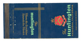 Huntington Hotel, Pasadena, CA [Matchbook Cover]