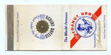Los Angeles Ambassador, Los Angeles, CA [Matchbook Cover]